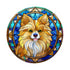 Pomeranian Glass Suncatcher Worktop Saver